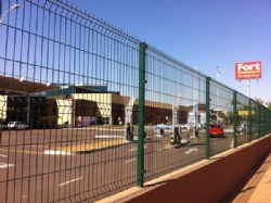 3D wire mesh fence