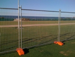 Temporary fence