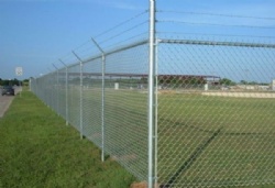 Chain link fence