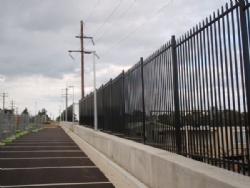 steel fence