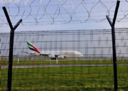 Airport fence